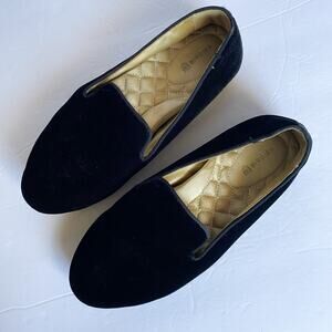 Birdies Black Velvet The Starling Flats Size 6